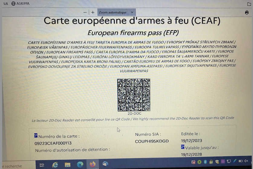 Les armes d'alarme dans le viseur - Site officiel de l'Union Française des  amateurs d'Armes