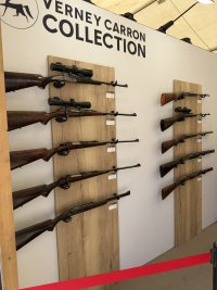 La présentation de la collection Verney Carron sur le stand Rivolier.